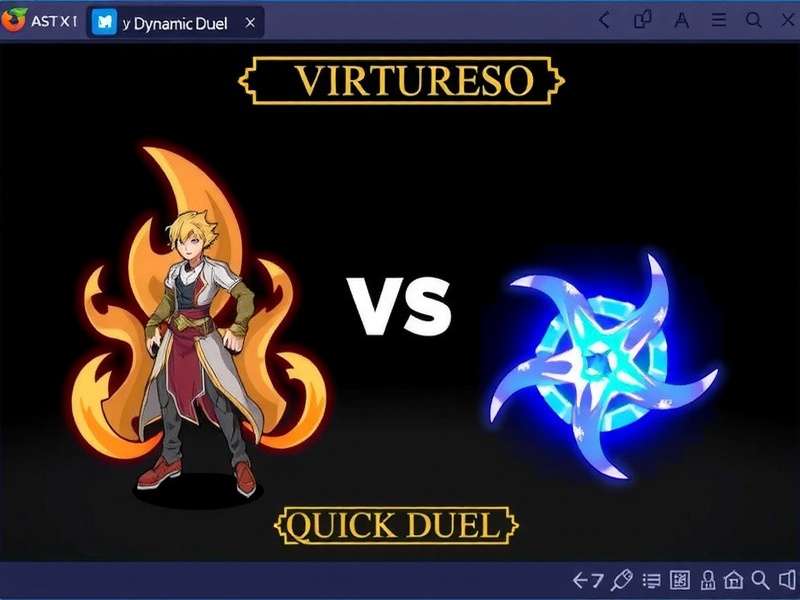 1v1 battles in Dynamic Duel Virtuoso IN Quick Duel Mode